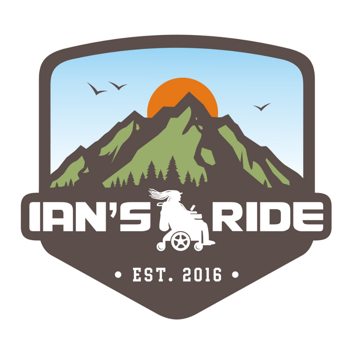 ian's ride logo