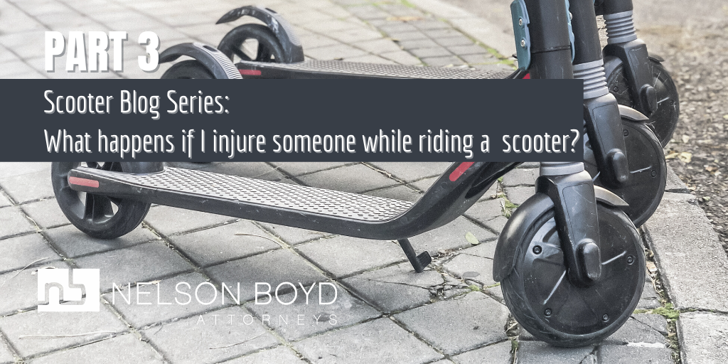 What Happens if I Injure Someone While Riding a Scooter?